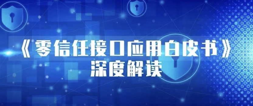 《零信任接口应用白皮书》深度解读